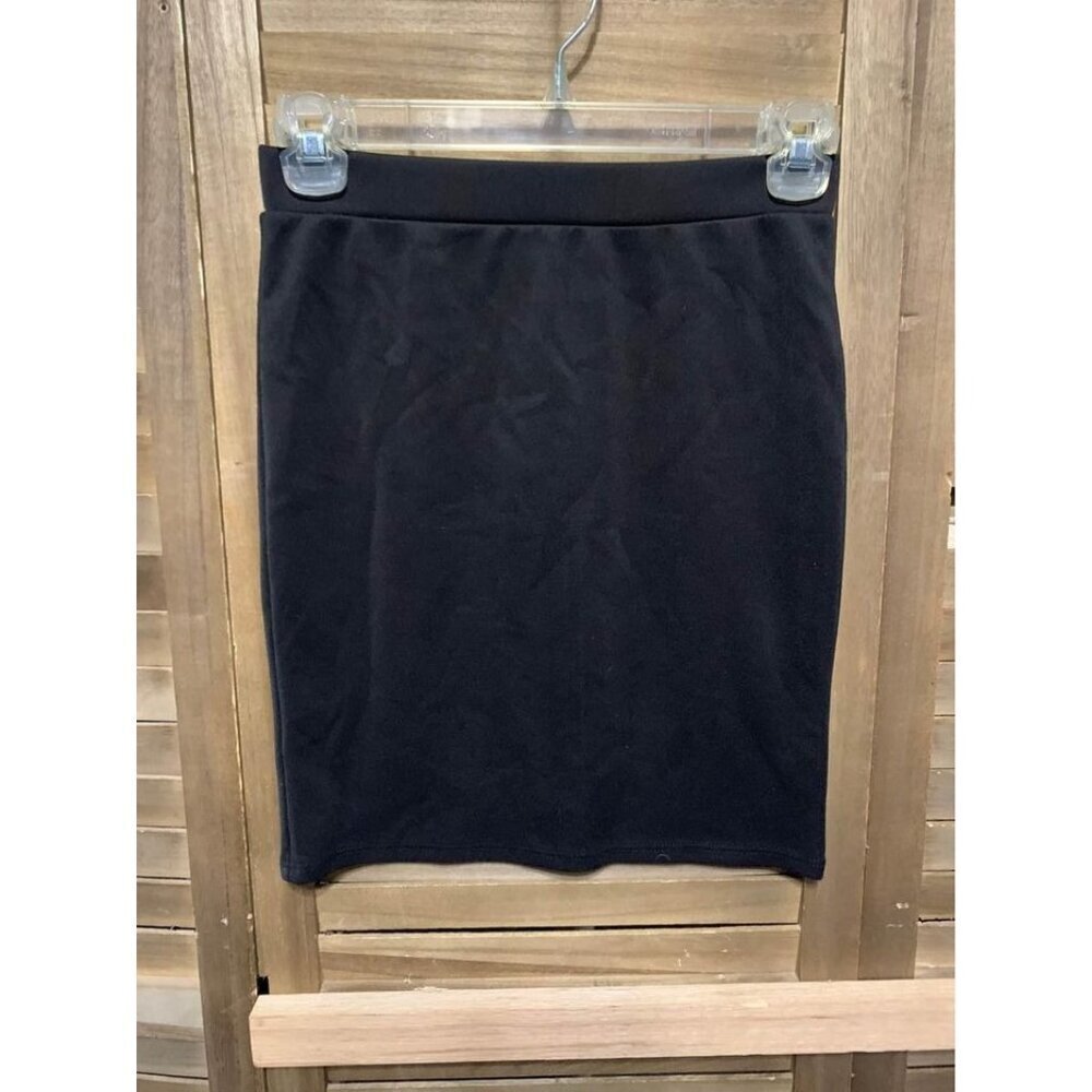 Forever 21 Stretchy Pencil Skirt Womens Size Small Black